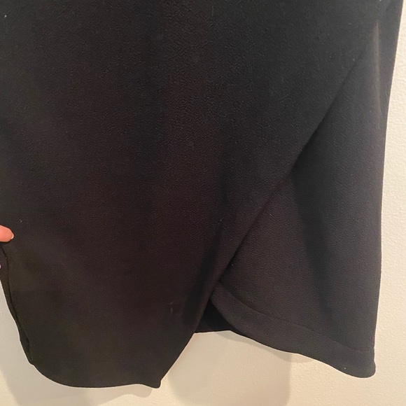 LUSH - Asymmetrical Little Black Dress - Picture 3 of 3